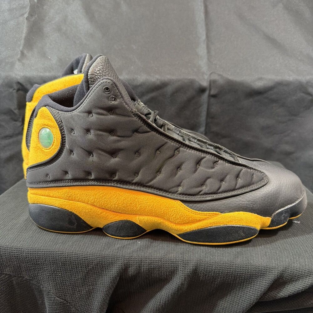 Nike Air Jordan 13 Retro Melo Class of 2002 Black Gold 414571-035 Men Size 17
